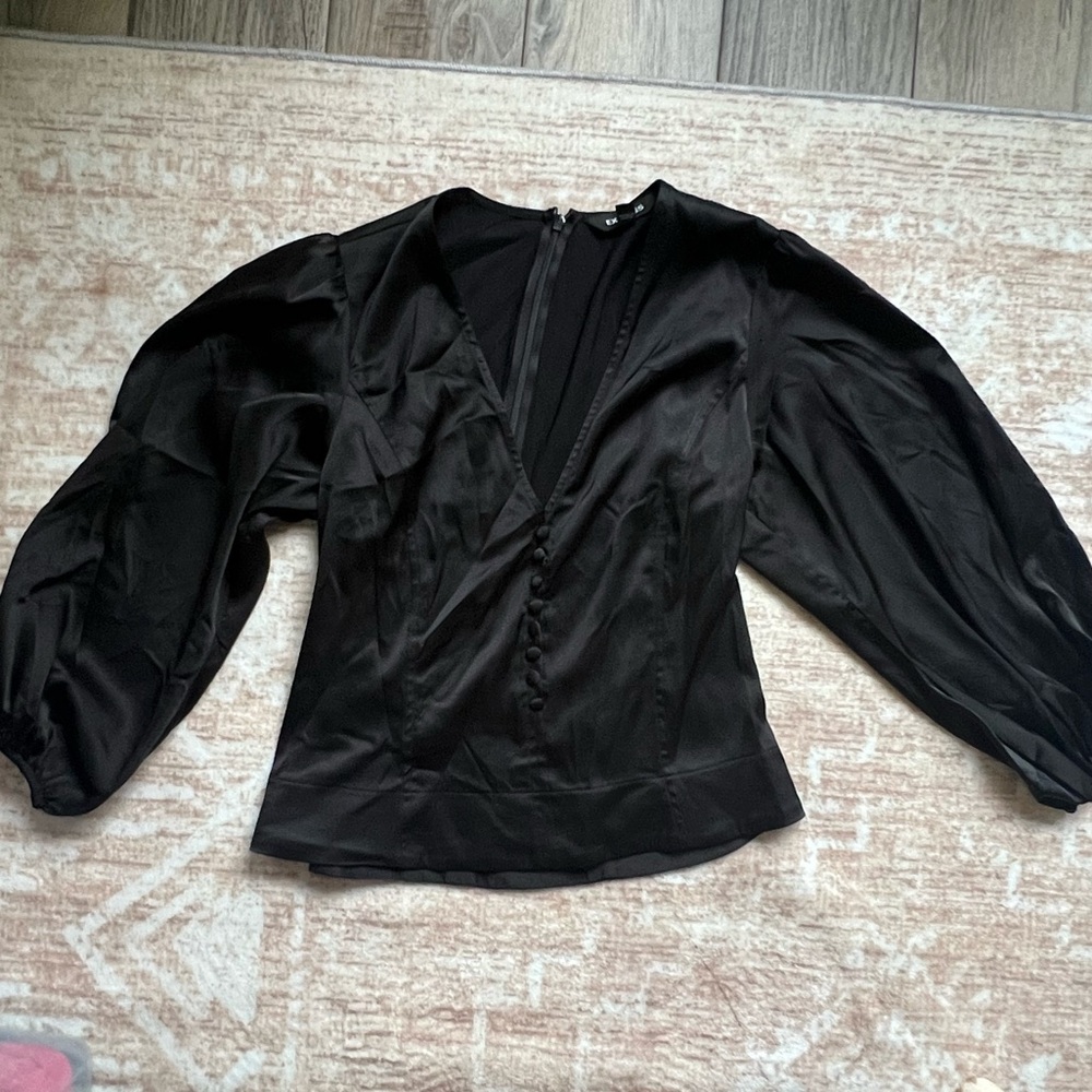 Express Black Blouse sz Medium